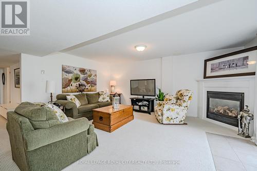 17 Milson Cres, Guelph, ON - Indoor Photo Showing Living Room With Fireplace