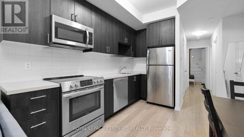 207 - 1100 Briar Hill Avenue, Toronto, ON - Indoor Photo Showing Kitchen With Upgraded Kitchen