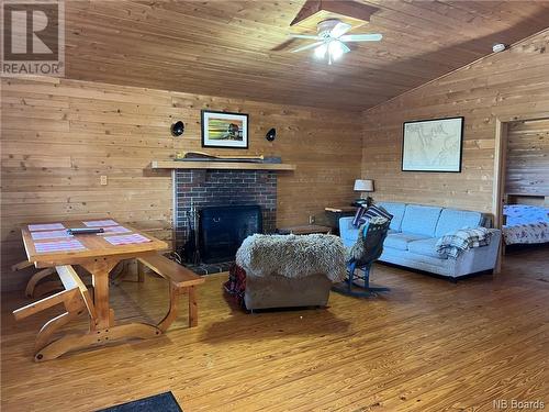 8194 Route 3, Moores Mills, NB - Indoor With Fireplace