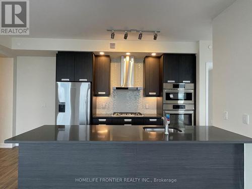 4204 - 99 John Street, Toronto, ON - Indoor Photo Showing Kitchen With Double Sink