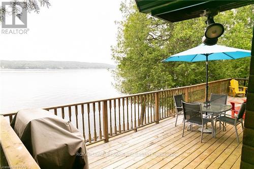 2540 Birds Hill Lane, Smith-Ennismore-Lakefield, ON - Outdoor With Body Of Water With Deck Patio Veranda With Exterior