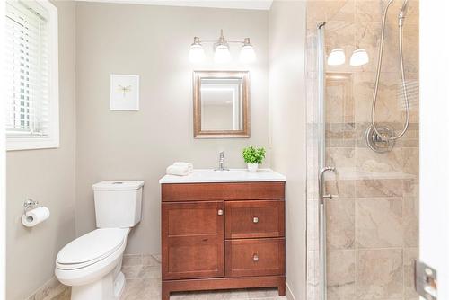 Updated 3pc ensuite - 64 Terrace Drive, Dundas, ON - Indoor Photo Showing Bathroom