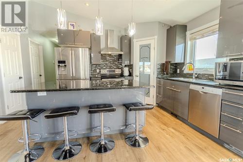 10304 Maher Drive, North Battleford, SK - Indoor Photo Showing Kitchen With Upgraded Kitchen