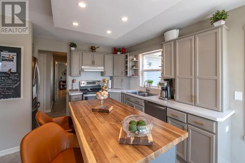 18740 Old Richter Pass Road, Osoyoos, BC - Indoor Photo Showing Kitchen With Double Sink