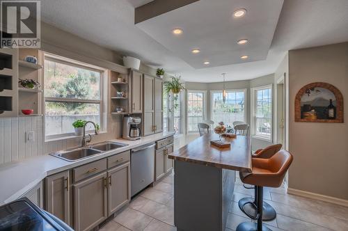 18740 Old Richter Pass Road, Osoyoos, BC - Indoor Photo Showing Kitchen With Double Sink