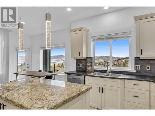 1648 Sunrise Road, Kelowna, BC - Indoor Photo Showing Kitchen With Double Sink
