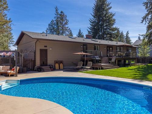 1618 Blackwood Drive, West Kelowna, BC - Outdoor With In Ground Pool With Deck Patio Veranda
