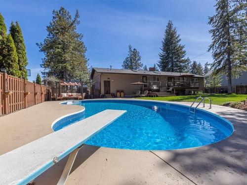 1618 Blackwood Drive, West Kelowna, BC - Outdoor With In Ground Pool With Backyard