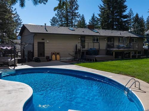 1618 Blackwood Drive, West Kelowna, BC - Outdoor With In Ground Pool With Deck Patio Veranda