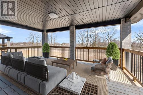 322 Benson Crt., Amherstburg, ON - Outdoor With Deck Patio Veranda With Exterior