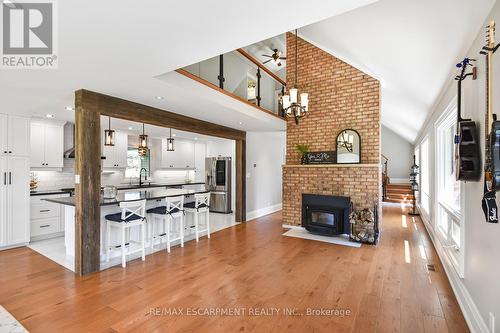 25 Hammond Road, Brant, ON - Indoor With Fireplace