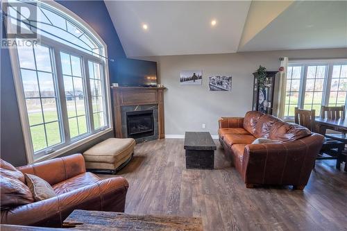 6876 Lalonde Boulevard, Summerstown, ON - Indoor Photo Showing Living Room With Fireplace