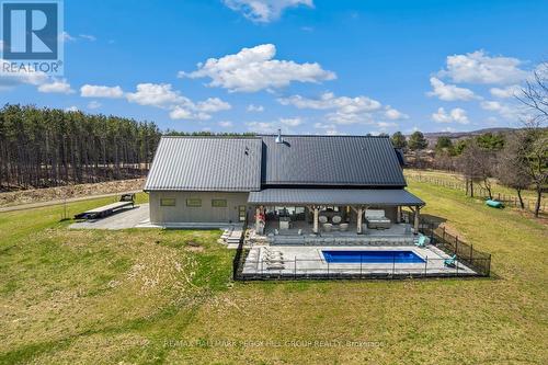 4443 6 Line N, Oro-Medonte, ON - Outdoor With In Ground Pool With View