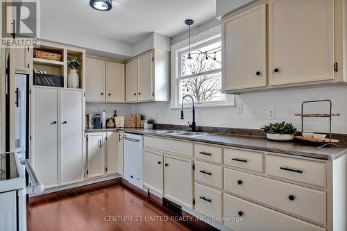 167 Cromwell St, Trent Hills, ON - Indoor Photo Showing Kitchen With Double Sink