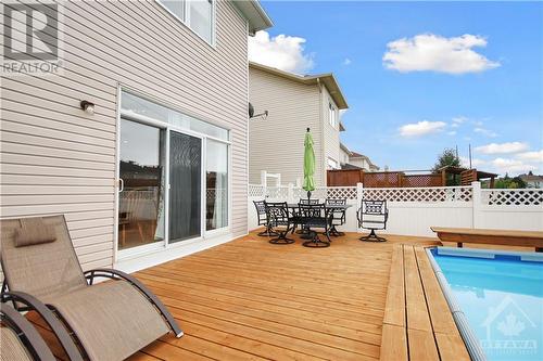 2136 Valenceville Crescent, Ottawa, ON - Outdoor With Deck Patio Veranda With Exterior