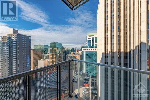 40 Nepean Street Unit#2003, Ottawa, ON - Outdoor With Balcony