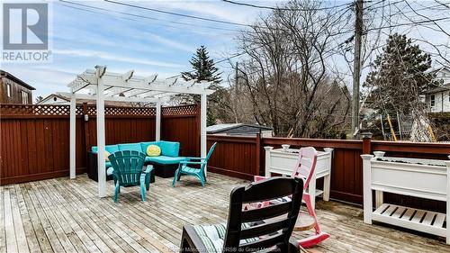 96 Teakwood Way, Moncton, NB - Outdoor With Deck Patio Veranda