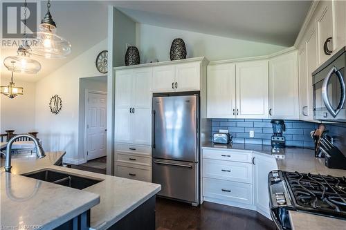 5083 Bruce Road 3, Saugeen Shores, ON - Indoor Photo Showing Kitchen With Double Sink