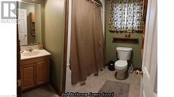 2nd washroom lower level - 