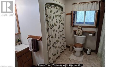 2nd pic of washroom/laundry - 230 Burke Drive, Mattawa, ON - Indoor Photo Showing Bathroom