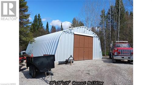 Quonset building - 230 Burke Drive, Mattawa, ON - Outdoor With Exterior