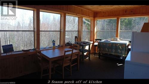 3 season porch off of kitchen - 230 Burke Drive, Mattawa, ON - Indoor
