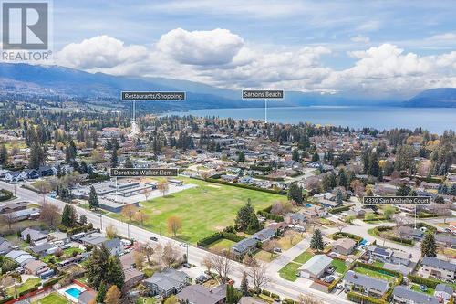 4330 San Michelle Court, Kelowna, BC - Outdoor With Body Of Water With View
