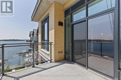#607 -129 South St, Gananoque, ON - Outdoor With Body Of Water With Balcony With Exterior