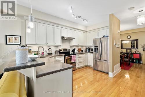 #102 -165 Division St, Cobourg, ON - Indoor Photo Showing Kitchen With Double Sink