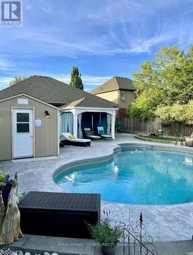 305 Skyline Ave, London, ON - Outdoor With In Ground Pool