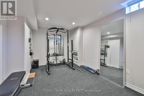 68 Canelli Heights Crt, Vaughan, ON - Indoor Photo Showing Gym Room