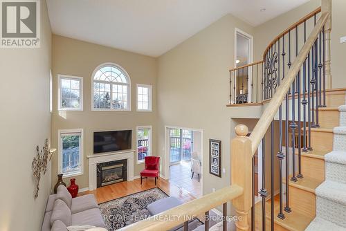 68 Canelli Heights Court, Vaughan, ON - Indoor With Fireplace