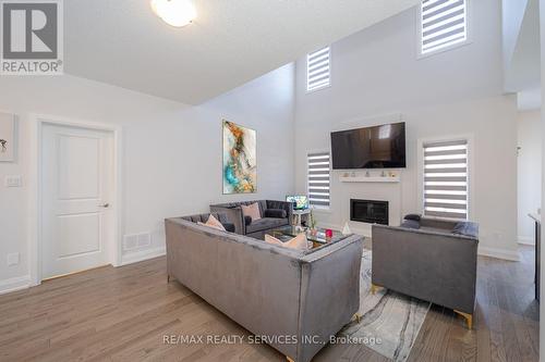 63 Jazzberry Road, Brampton, ON - Indoor With Fireplace