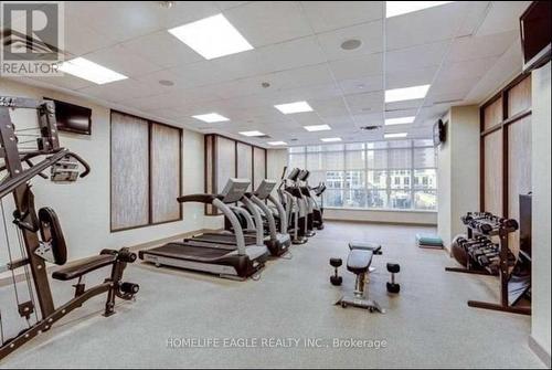 #824 -500 Doris Ave, Toronto, ON - Indoor Photo Showing Gym Room