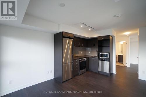 1512 - 219 Dundas Street E, Toronto, ON - Indoor Photo Showing Kitchen With Stainless Steel Kitchen