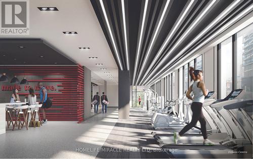 #302 -108 Peter St, Toronto, ON - Indoor Photo Showing Gym Room