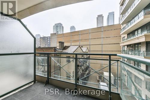 #423 -35 Hayden St, Toronto, ON - Outdoor With Balcony With Exterior