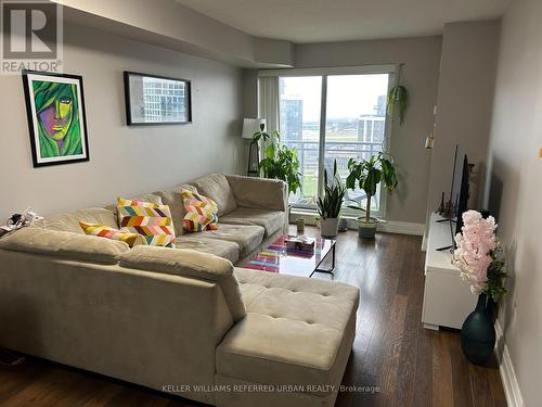 #1515 -1 De Boers Dr, Toronto, ON - Indoor Photo Showing Living Room