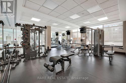 207 - 3504 Hurontario Street, Mississauga, ON - Indoor Photo Showing Gym Room