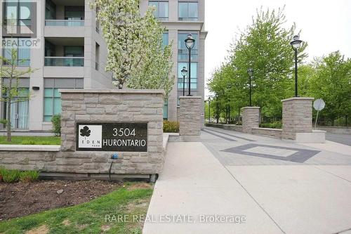 207 - 3504 Hurontario Street, Mississauga, ON - Outdoor With Balcony With Facade