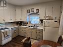 223 Coulthard Street, Conquest, SK  - Indoor Photo Showing Kitchen With Double Sink 
