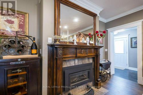 81 Henry Street, Quinte West, ON - Indoor With Fireplace