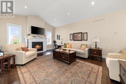 26 Rowan Place, Quinte West, ON - Indoor Photo Showing Living Room With Fireplace