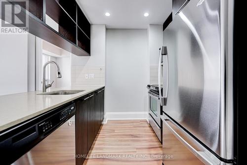 #1108 -100 Harrison Garden Blvd, Toronto, ON - Indoor Photo Showing Kitchen With Stainless Steel Kitchen With Upgraded Kitchen