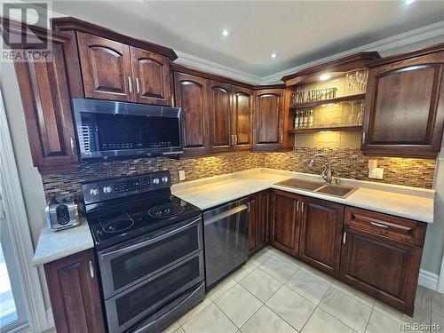 543 Principale, Beresford, NB - Indoor Photo Showing Kitchen With Double Sink