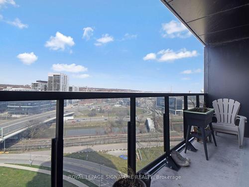 1306-170 Bayview Ave, Toronto, ON - Outdoor With Balcony With View