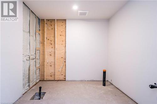 Lower level roughed in bathroom or Sauna room - 147 Blue Jay Crescent, Grey Highlands, ON - Indoor Photo Showing Other Room