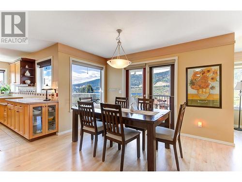 15718 Greenhow Road, Lake Country, BC - Indoor Photo Showing Dining Room