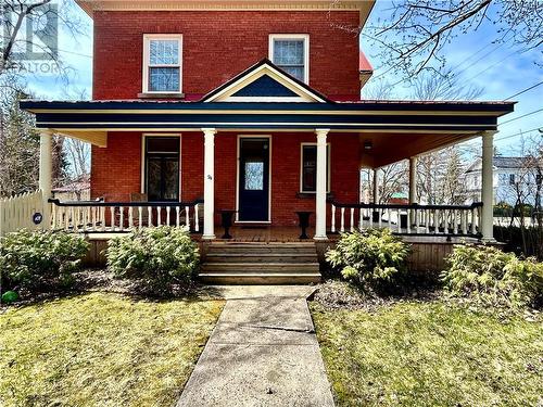 Wrap around porch to enjoy morning coffee and evenings on - 94 King Street, Chesterville, ON - Outdoor With Deck Patio Veranda