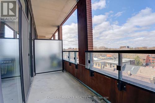 420 - 270 Dufferin Street, Toronto, ON - Outdoor With Balcony With Exterior
